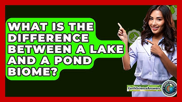 What Is The Difference Between A Lake And A Pond Biome? - Earth Science Answers