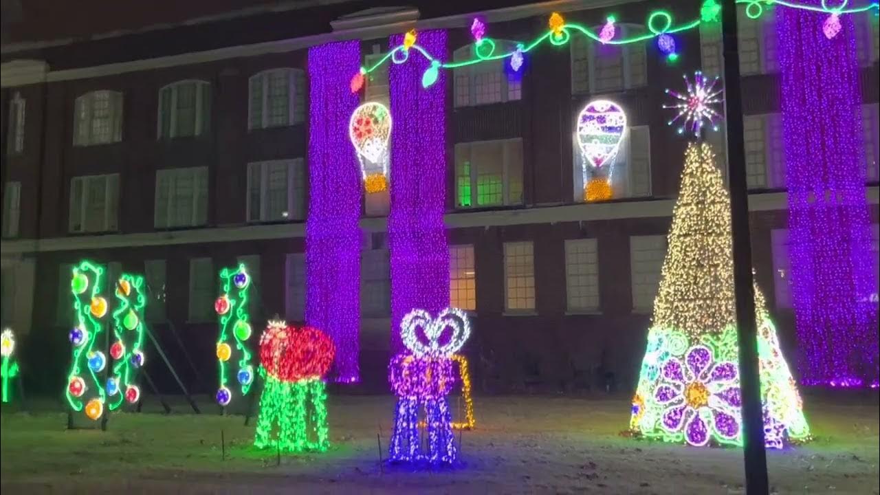 Nela Park Christmas light display. Cleveland, Ohio 12322 YouTube
