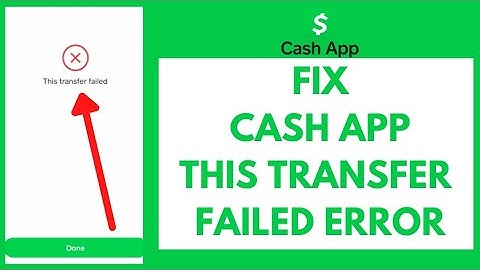 How to Fix Cash App This Transfer Failed Error (2022) | Cash App Transfer Failed