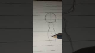 How I draw Chibi body 😄😄