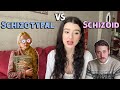 Schizotypal vs. Schizoid Personality Disorder