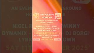 🔥 The Archive Sessions | Underground House & Garage in London 🎶 #thearchivesessions