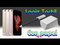 Lápiz táctil de Emergencia | CAPACITIVO! | Hoja de papel