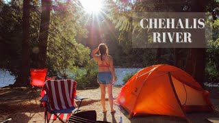 Camping by the River During a Heatwave: Chehalis River, BC