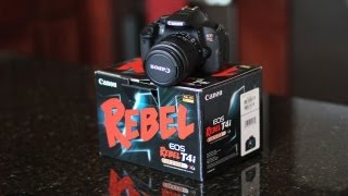 Unboxing: Canon Rebel T4i DSLR