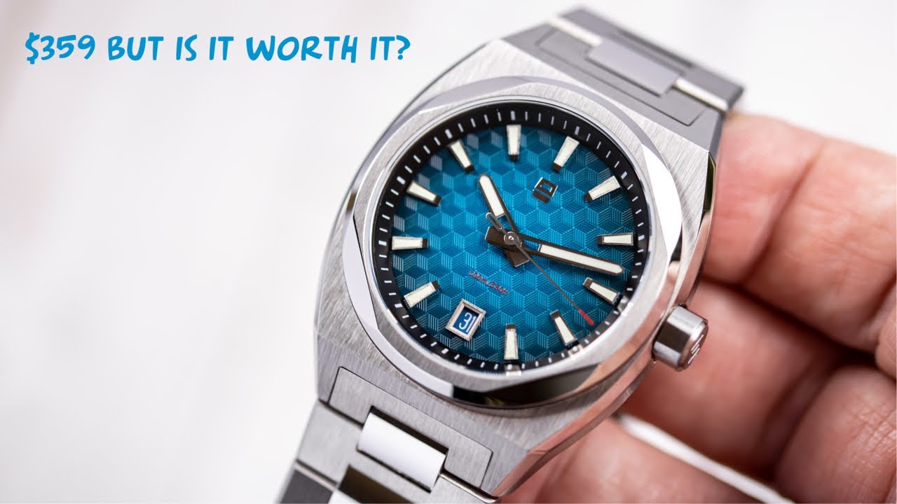 Ergon Adventum Watch Review. Genta Inspired Watch With Miyota 9015 for  $359. - YouTube