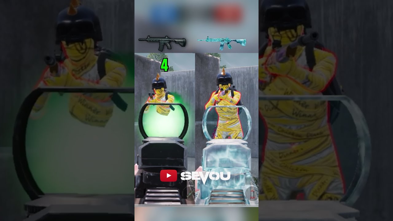 M4 No Skin Vs Glacier Sevou Pubgmobile Levinho Bgmi Pubgm