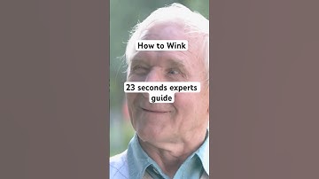 How to Wink  - 23 seconds masterclass #howto #teaching #blinking