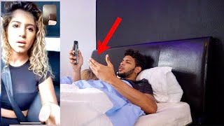 FACETIME CHEATING PRANK ON GIRLFRIEND *SHE PULLED UP*