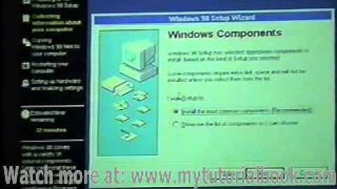 YouTube - Format c&install win98-(www.MyTutorialBook.com)0011.flv