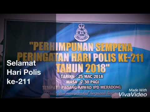 Selamat hari polis ke 211 Ipd Meradong Sarawak - YouTube