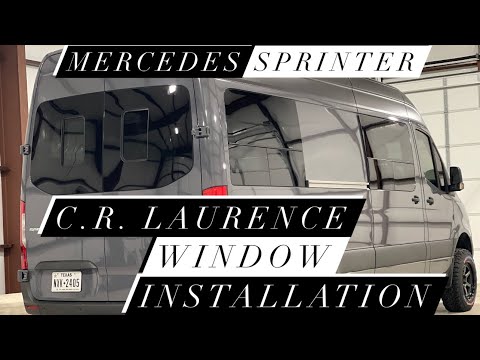 How to Install C.R. Laurence Windows on a Mercedes Sprinter Van