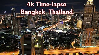 Bangkok Thailand ,Timelapse Video