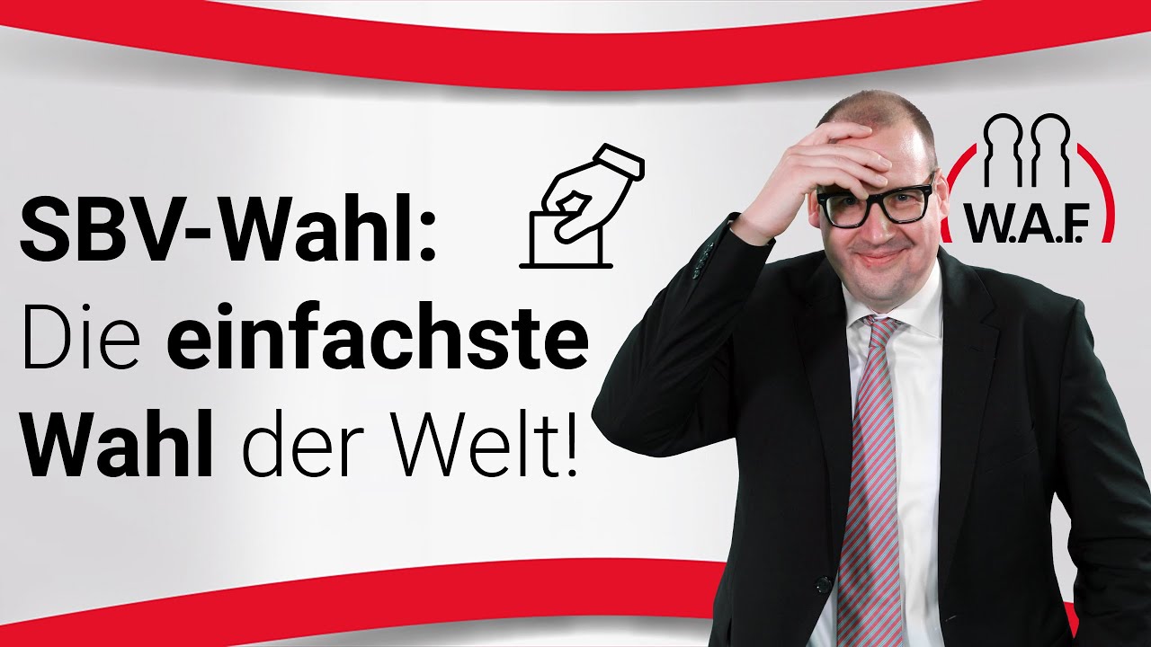 SBVWahl Die einfachste Wahl der Welt! Betriebsrat Video YouTube