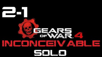 Gears of War 4 (PC) | Inconceivable Difficulty Guide/Walkthrough [SOLO] | Act 2-1