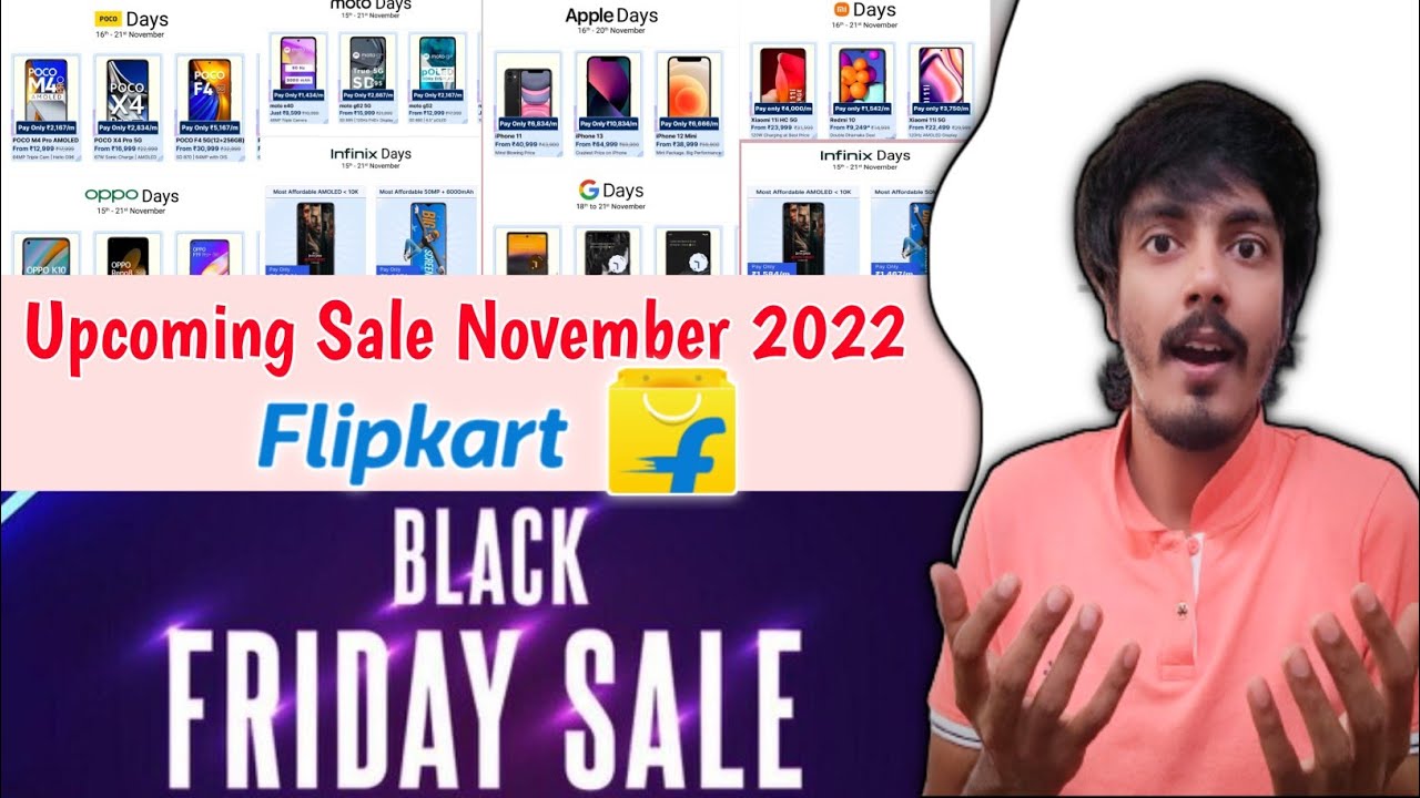 Flipkart Sale 2022Flipkart Black Friday Sale 2022Flipkart November Sale 2022Black