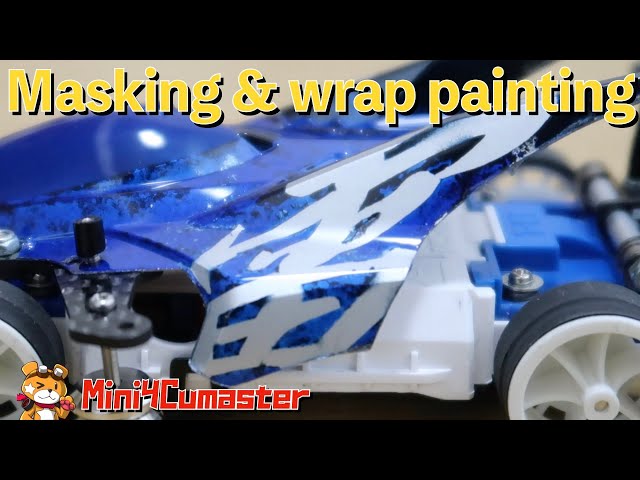 スーさん　塗装オーダーページ　ミニ四駆 Mini4WD】Masking and wrap painting will make you look cool! Paint