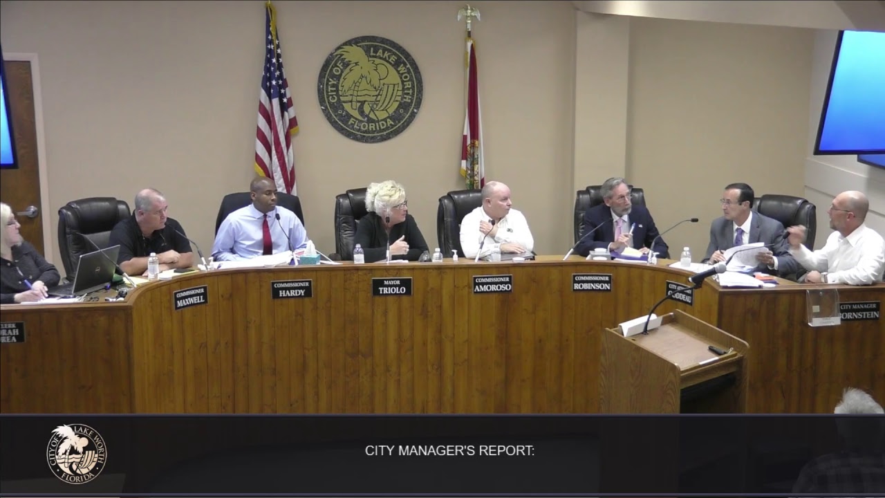 city of lake worth commission meeting january 15 2019 youtube cityoflakeworth