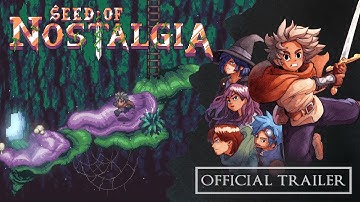 Seed of Nostalgia - Official Gameplay Trailer 2025 - New #pixelart #jrpg
