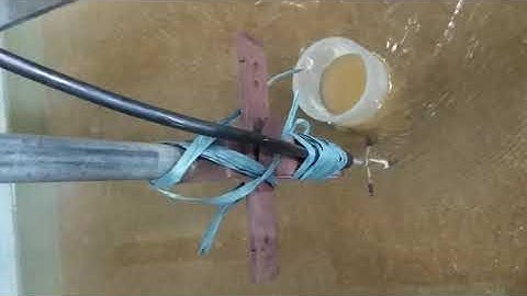 Velocity measurement using ADV around bridge pier model