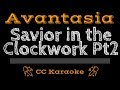 Avantasia • Savior In The Clockwork Pt2 (CC) [Karaoke Instrumental Lyrics]