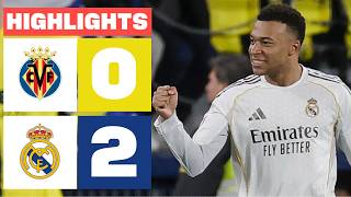 Download Lagu VILLARREAL CF 0 - 2 REAL MADRID | RESUMEN LALIGA EA SPORTS MP3