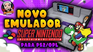 NOVO EMULADOR DE SUPER NINTENDO - PS2/OPL