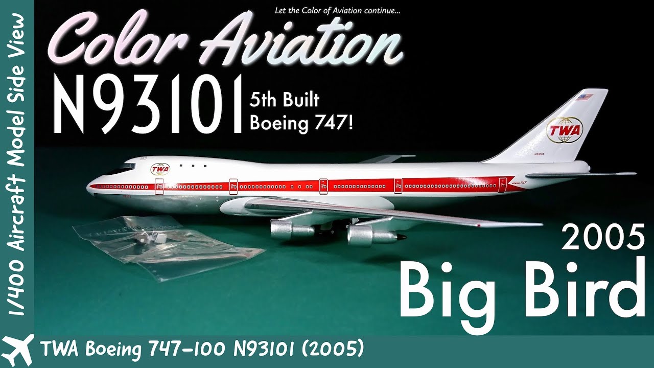 Boeing 747-400 TWA 1 | 3D model