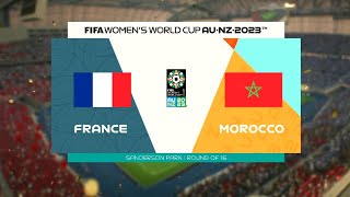 FIFA 23 - France vs. Morocco | FIFA Womens World Cup 2023