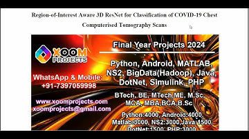 Region of Interest Aware 3D ResNet for Classification of COVID 19 Chest Computerised Tomography Scan