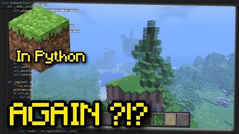 I Made Minecraft in Python, AGAIN? | Terrain, Light & Multiplayer