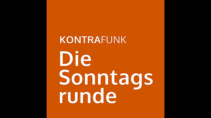 Die Sonntagsrunde mit Burkhard Müller-Ullrich: Alles in Deutschland