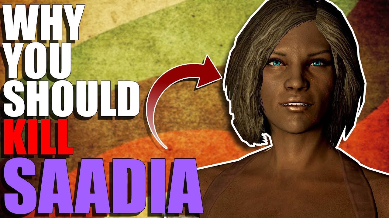 Why You Should Kill Saadia | Hardest Decisions In Skyrim | Elder Scrolls Lore
