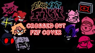 Crossed Out But it Sel, Tabi, Ruv & Other Vs Hex, Taki, Nikku & Other| FNF Indie Cross Cover