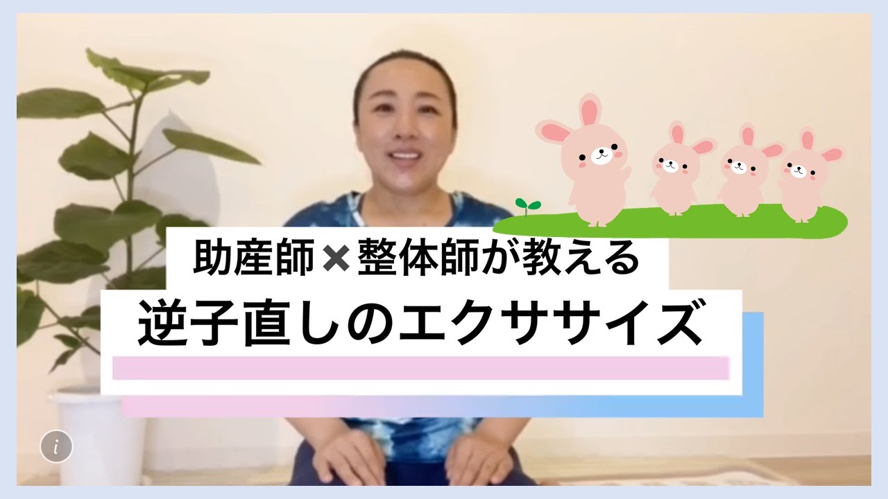 逆子直しのエクササイズ 東京都助産師会 妊婦 Youtube