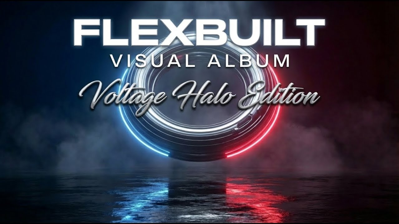 Deep Bass R\u0026B Visuals | FLEXBUILT Voltage Halo Edition