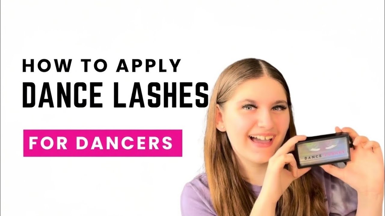 How to Apply Lashes For Dancers 