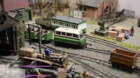 Coleford Railway a OO9 layout