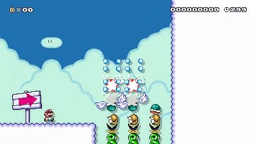 [SMM2] triple shell jump by joshuaty(me)