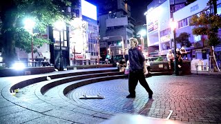 SKATERS NIGHT IN OSAKA, JAPAN