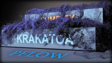 Krakatoa, FumeFX Test