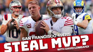 49ers UPDATE: Brock Purdy, CMC can STEAL the MVP from Drake Maye, Matthew Stafford