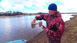 РЫБАЛКА НА НЕ ОБЫЧНУЮ СНАСТЬ. УЛОВИСТАЯ ШТУКА КОРАБЛИК. РЕСПУБЛИКА КОМИ. ПИЖМА ПЕЧОРСКАЯ. ХАРИУС.