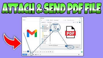 How to Attach and Send PDF File to an Email 2025 (PC & Laptop)