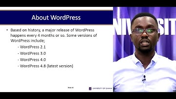 CSIT 316: Web Development Content Management System - Session 2: - Introduction to WordPress
