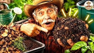 DON’T Buy Compost! Make This Free Super Soil in 7 Days | Gardening For Beginners