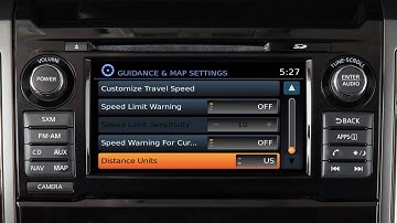 2017 NISSAN TITAN Diesel - Settings Key (if so equipped)