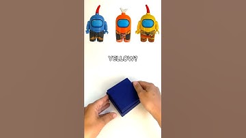 Which Among Us is in the box?  🔥 #shorts Exercises for intuition developing with INTUITION GAMES