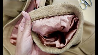Replacing the Lining on a Men's Vintage Coat! *is it worth it?* by Downtown Tailoring 8,697 views 1 year ago 10 minutes, 7 seconds