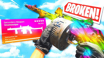 the "STREETSWEEPER" is *BROKEN* in WARZONE! (Best STREETSWEEPER Class Setup) - Cold War Warzone